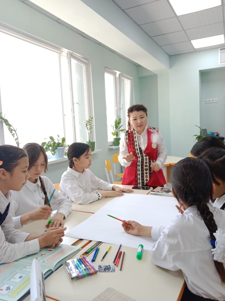 «ДҰРЫС ТАМАҚТАНУ НЕГІЗДЕРІ»  тақырыбында  5«Б»  сынып оқушыларымен ашық сабақ